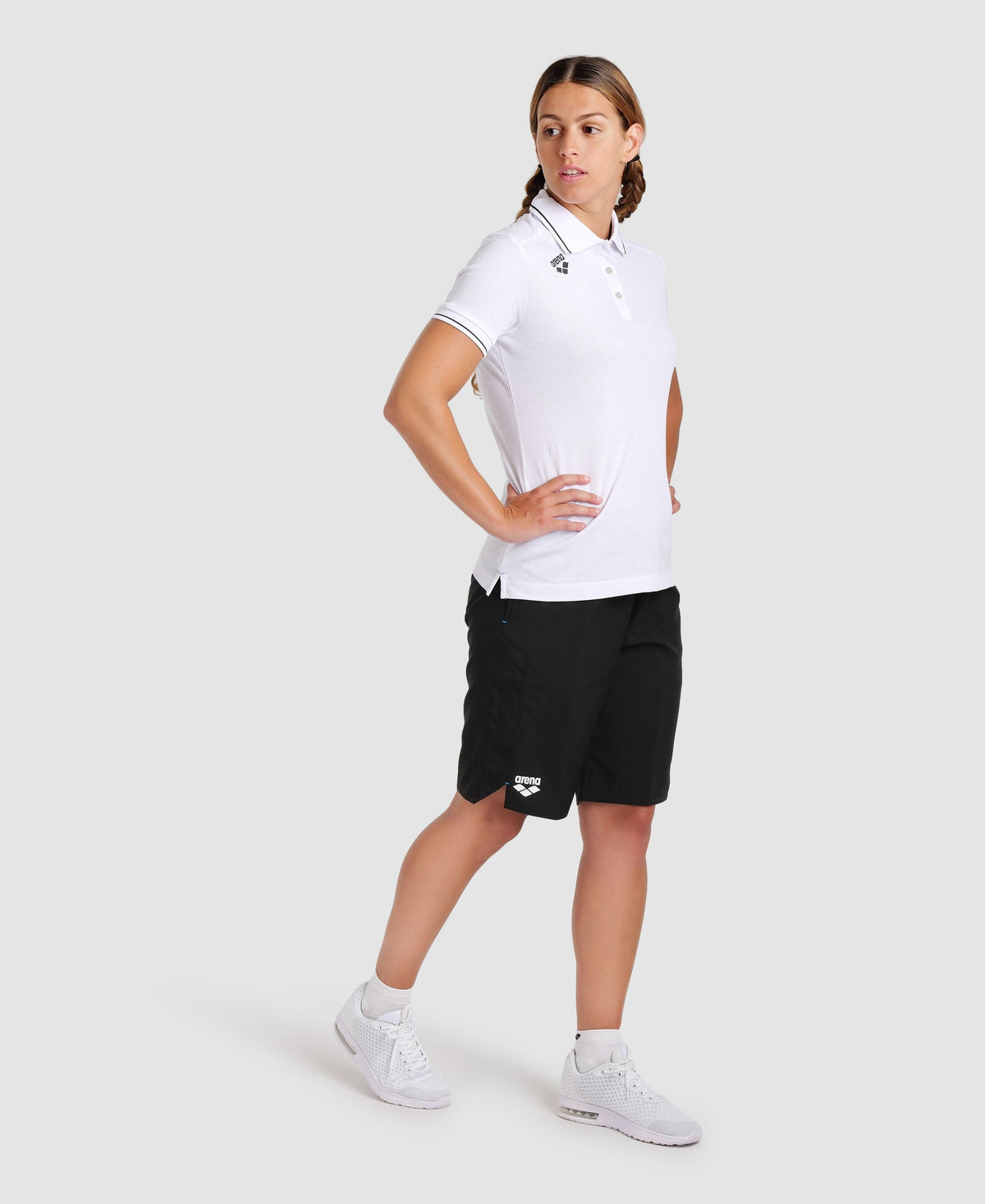 Women's Team Cotton Polo Shirt Solid