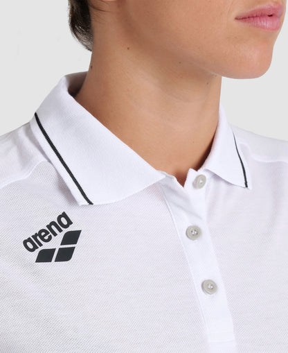 Women's Team Cotton Polo Shirt Solid