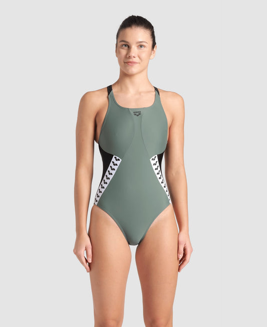 Stripe Swim Pro Back
