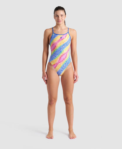 Let It Beat Lace Back One Piece